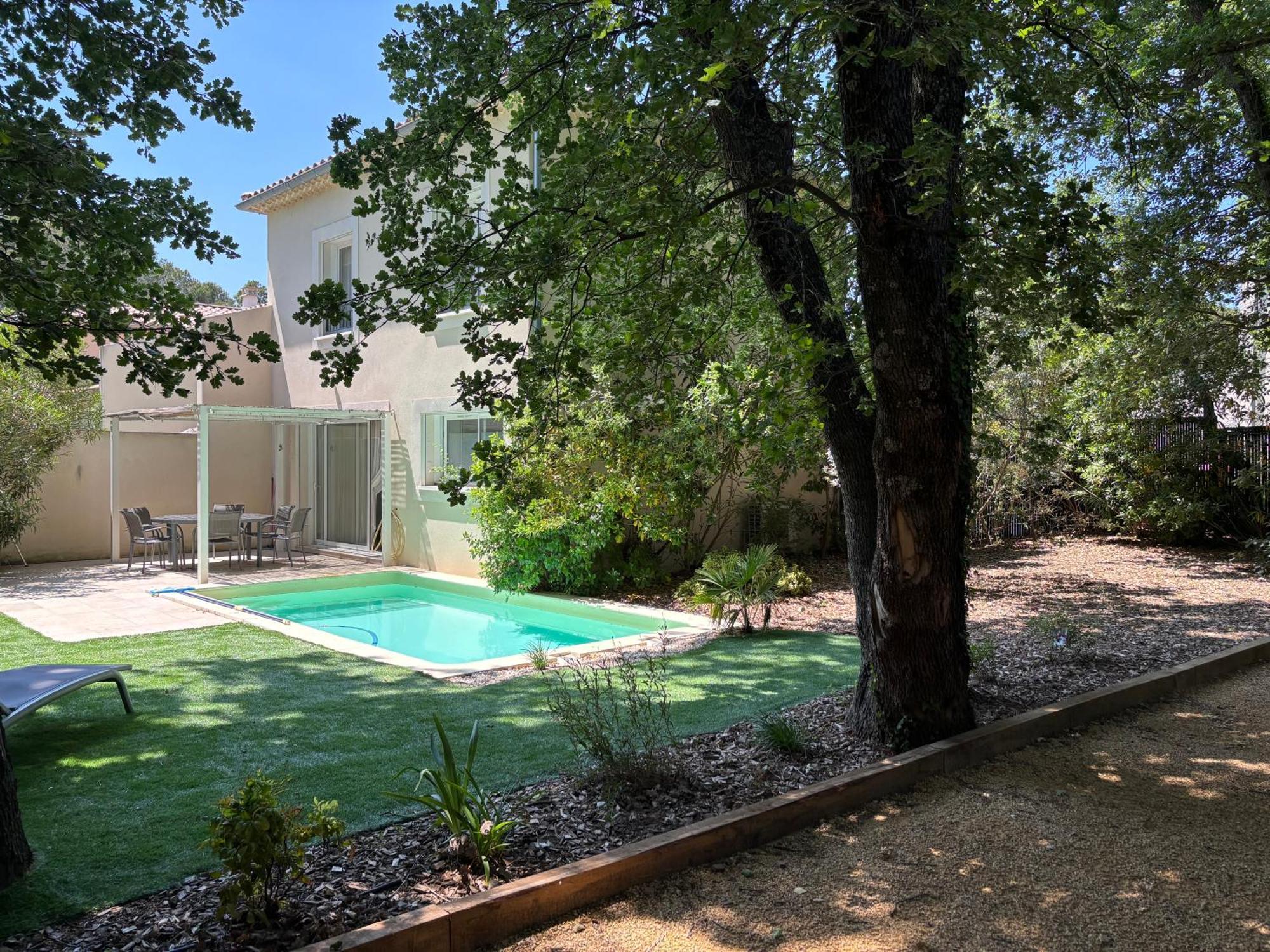 Les Jardins Du Castelas - Piscines, Jardins Et Spas Privatifs Uchaux Kültér fotó