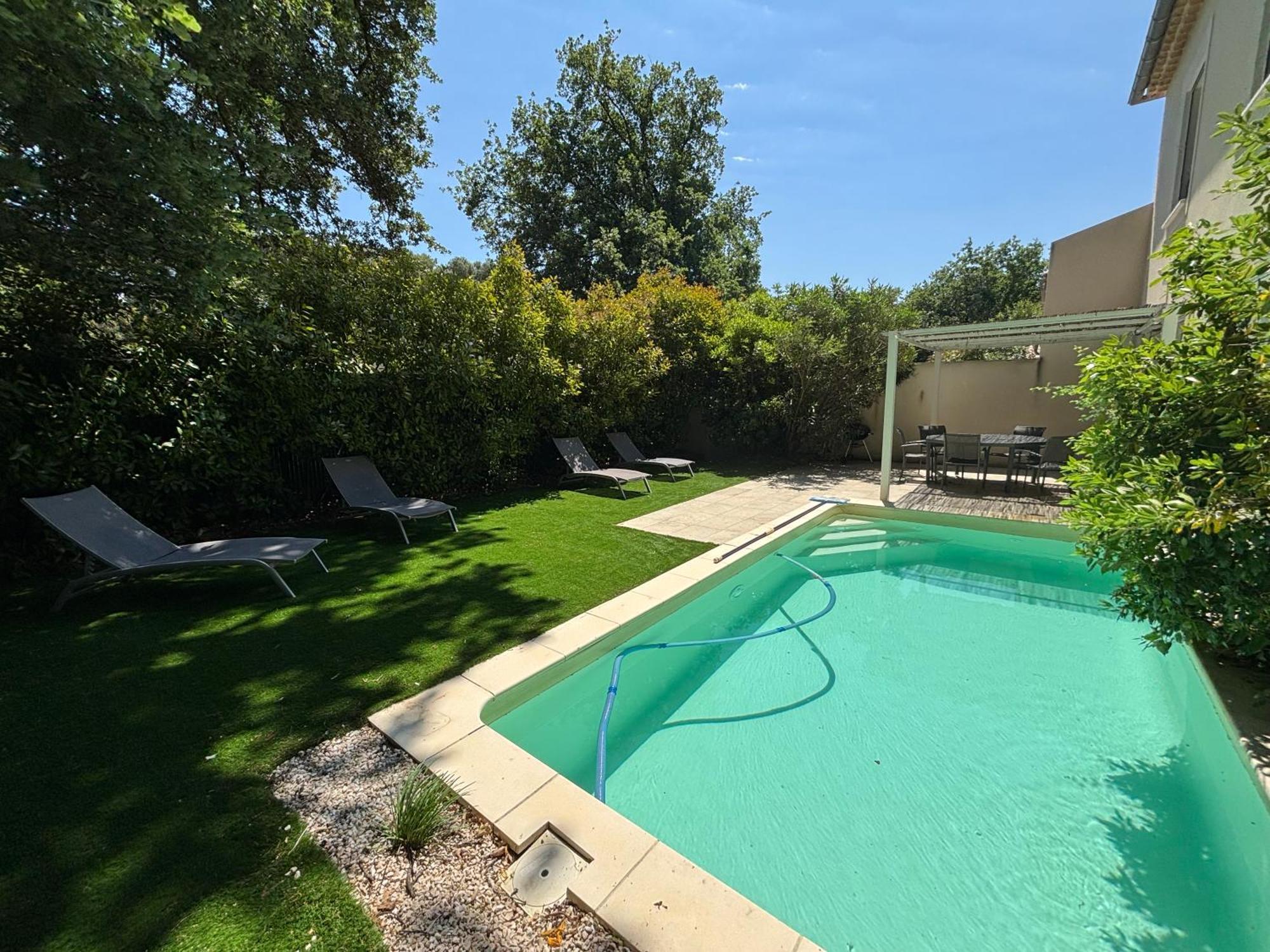 Les Jardins Du Castelas - Piscines, Jardins Et Spas Privatifs Uchaux Kültér fotó